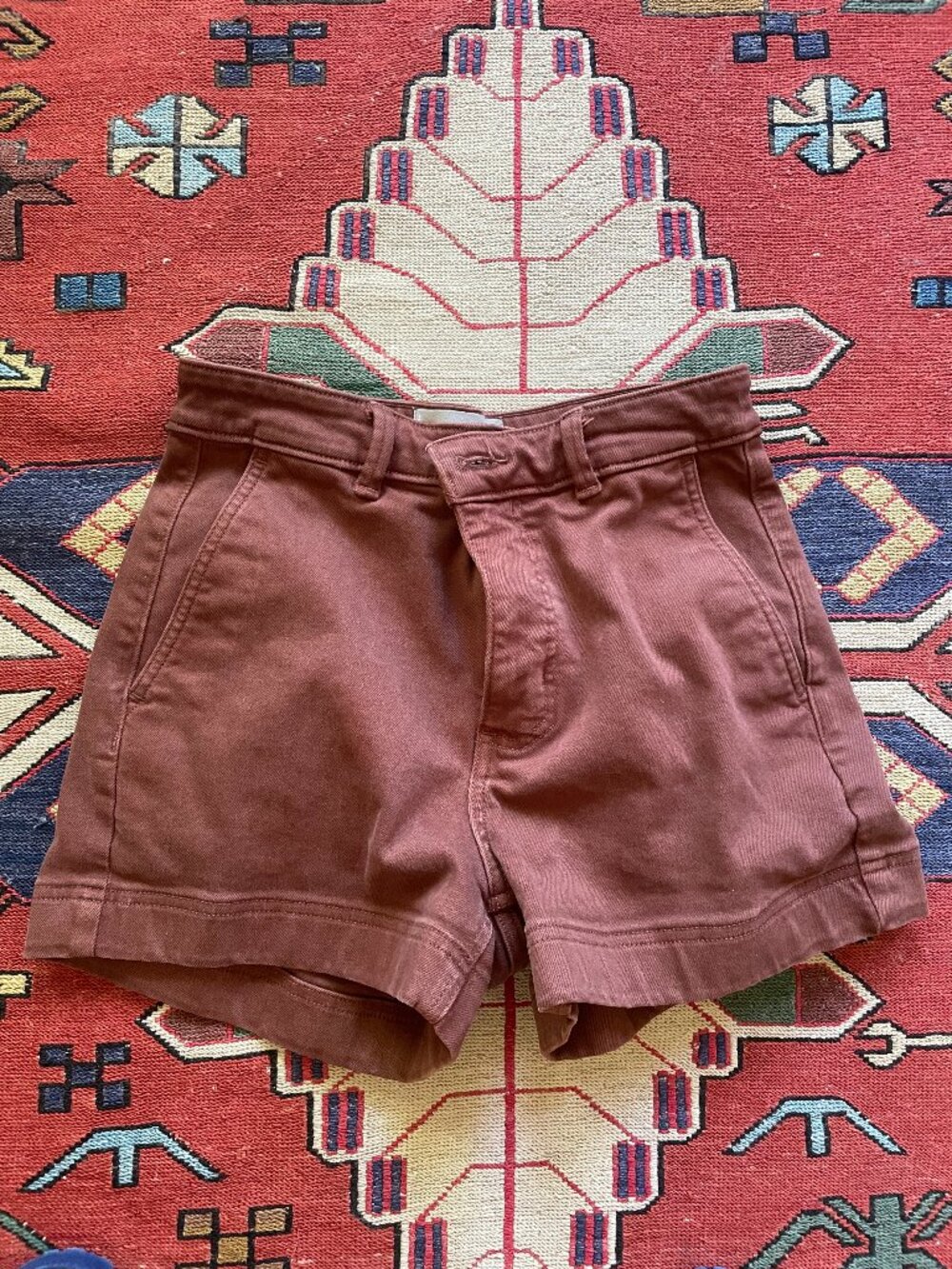 Everlane High Rise Denim Shorts size 2